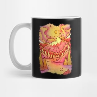 Mystical mountain land Mug